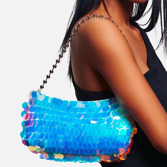 LISELLE KISS Chelsea Ball Chain Shoulder Bag - Picture 2 of 6